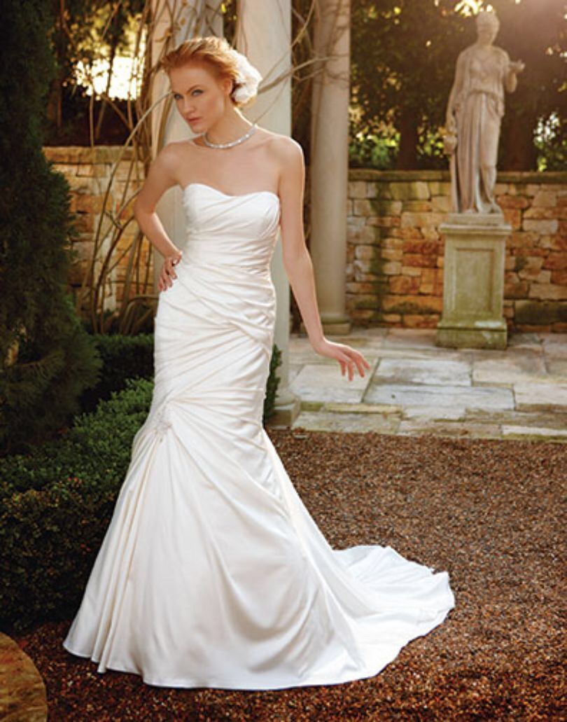 Wedding Dress - Casablanca 2037 Size 12, Ivory