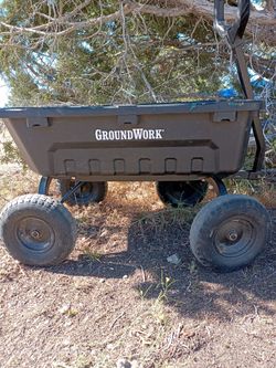 Groundworks 8cu. ft. Dumpwagon