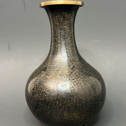 Chinese cloisonné vase 15cm