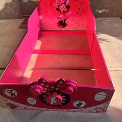 Toddler Mini Mouse Bed 