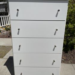 White Dresser Chest of Drawers Furniture 