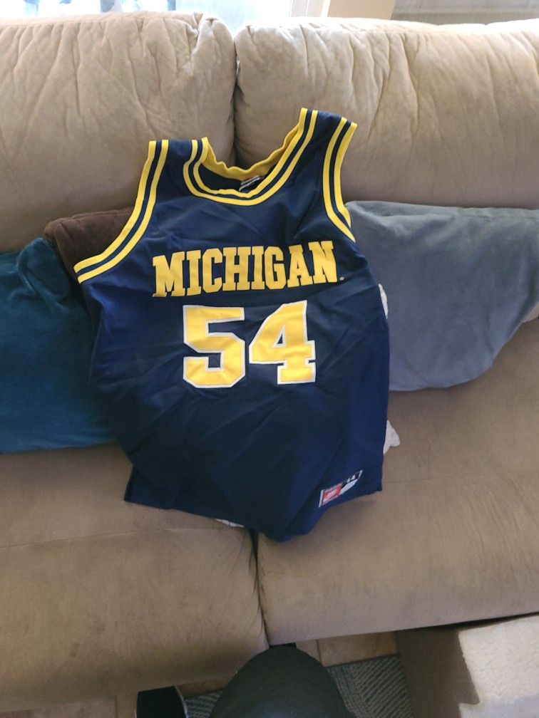 Nike Michigan 54 Jersey Size 44