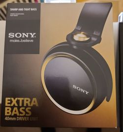 Sony Extra Bass headphones