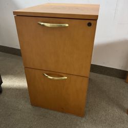 Wood Filing Cabinet 
