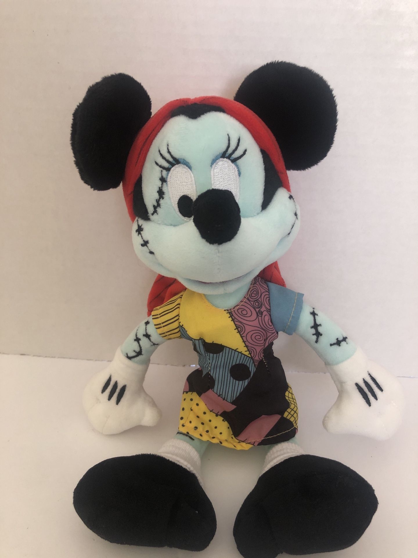 Disney Nightmare Before Christmas Sally “ Minnie Mouse” Plush Japan