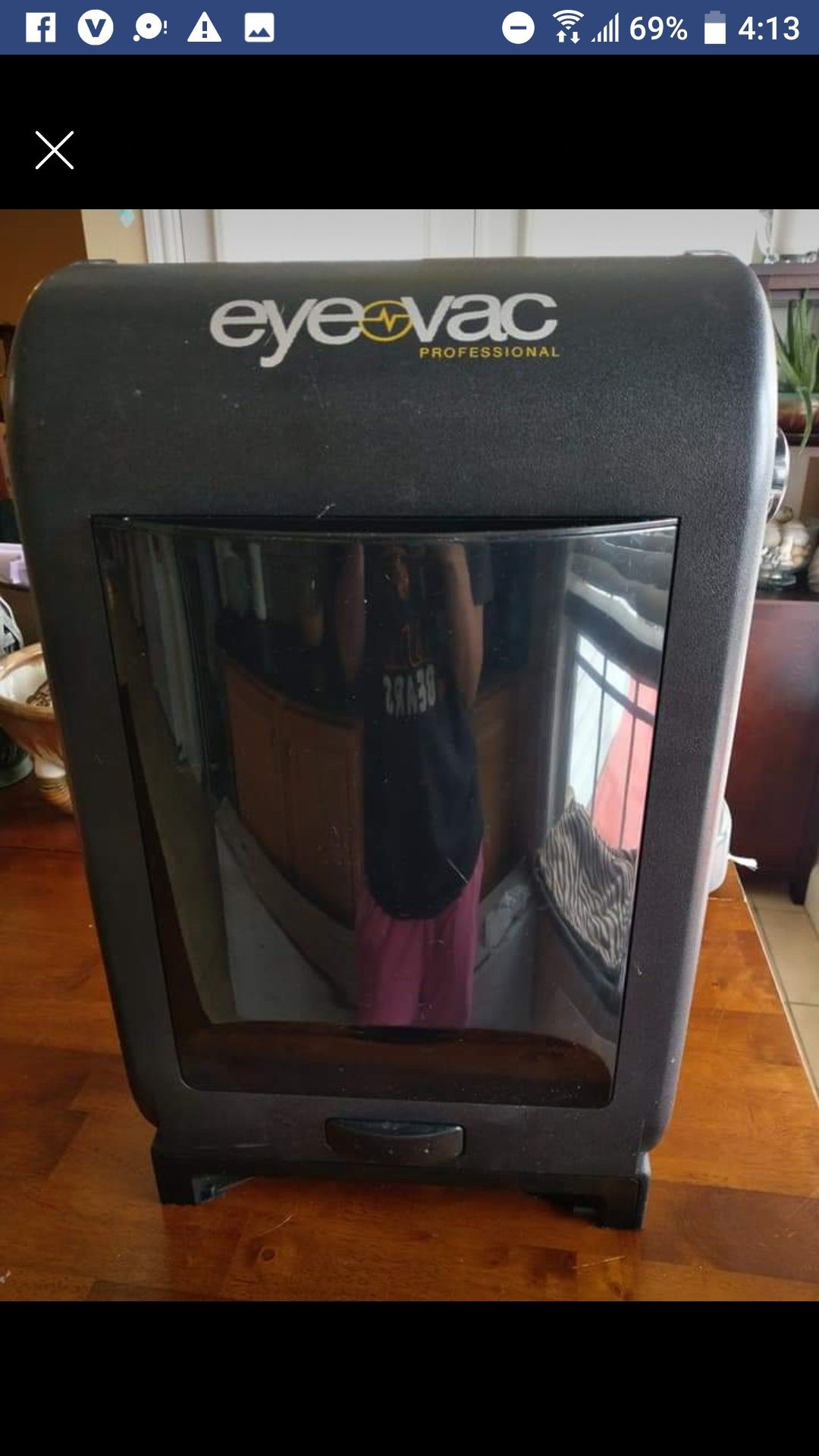 Eye-Vac stationary vacuume