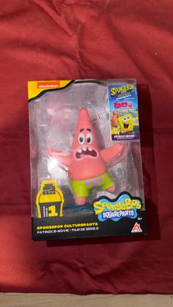 Nickelodeon Spongebob Culturepants PATRICK W/ HOOK Figure Series 1 new mint condition inbox