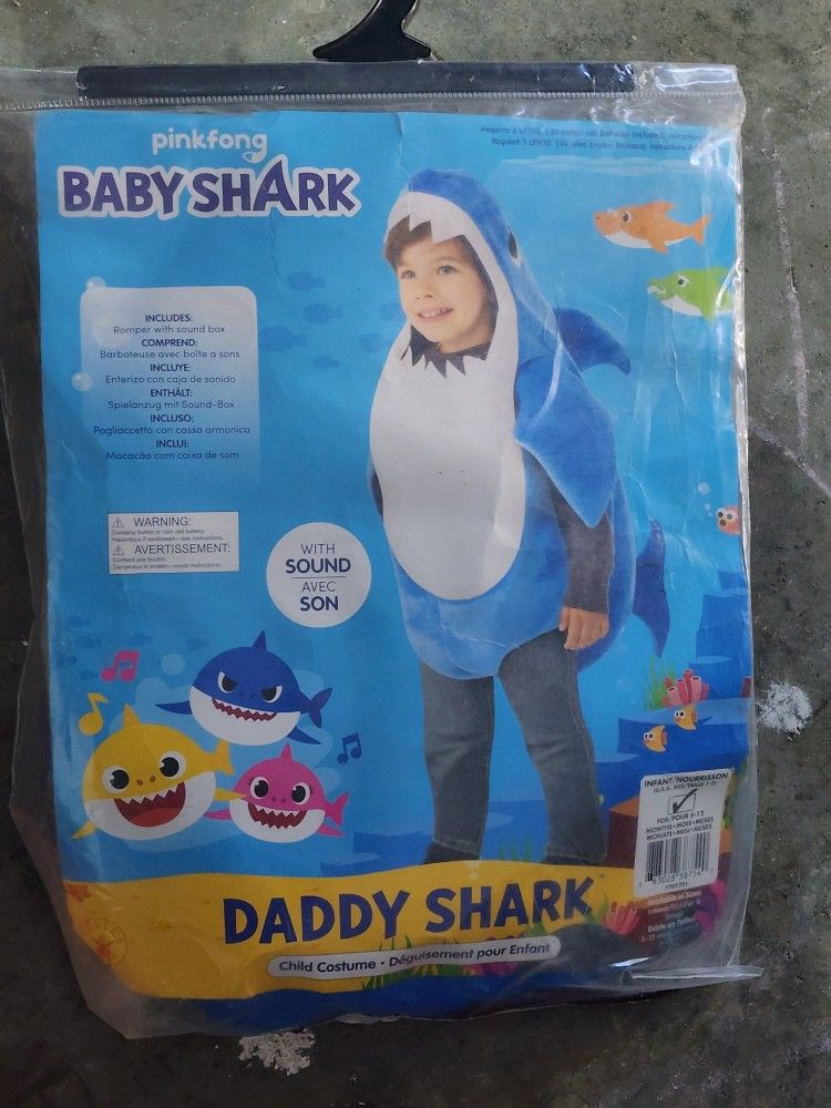 Daddy Shark Halloween Costume 