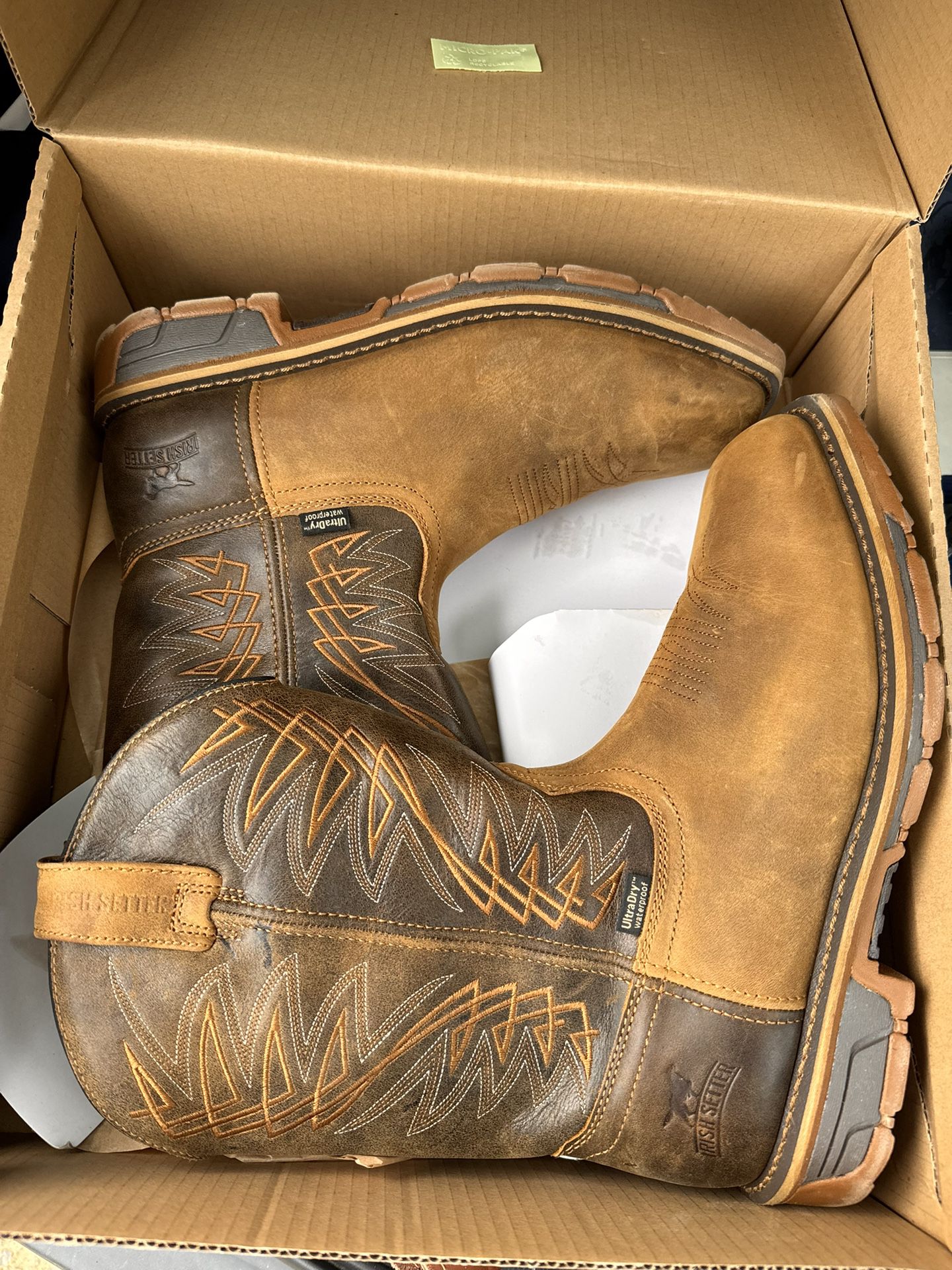 Red Wing Water Proof Work Boots 