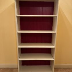 White Shelving Unit 