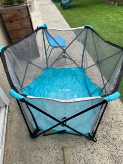 Gently used play yard pin