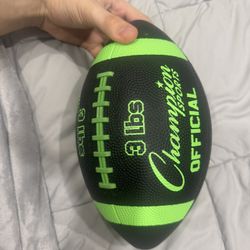 Weighted Football For Training 3lbs