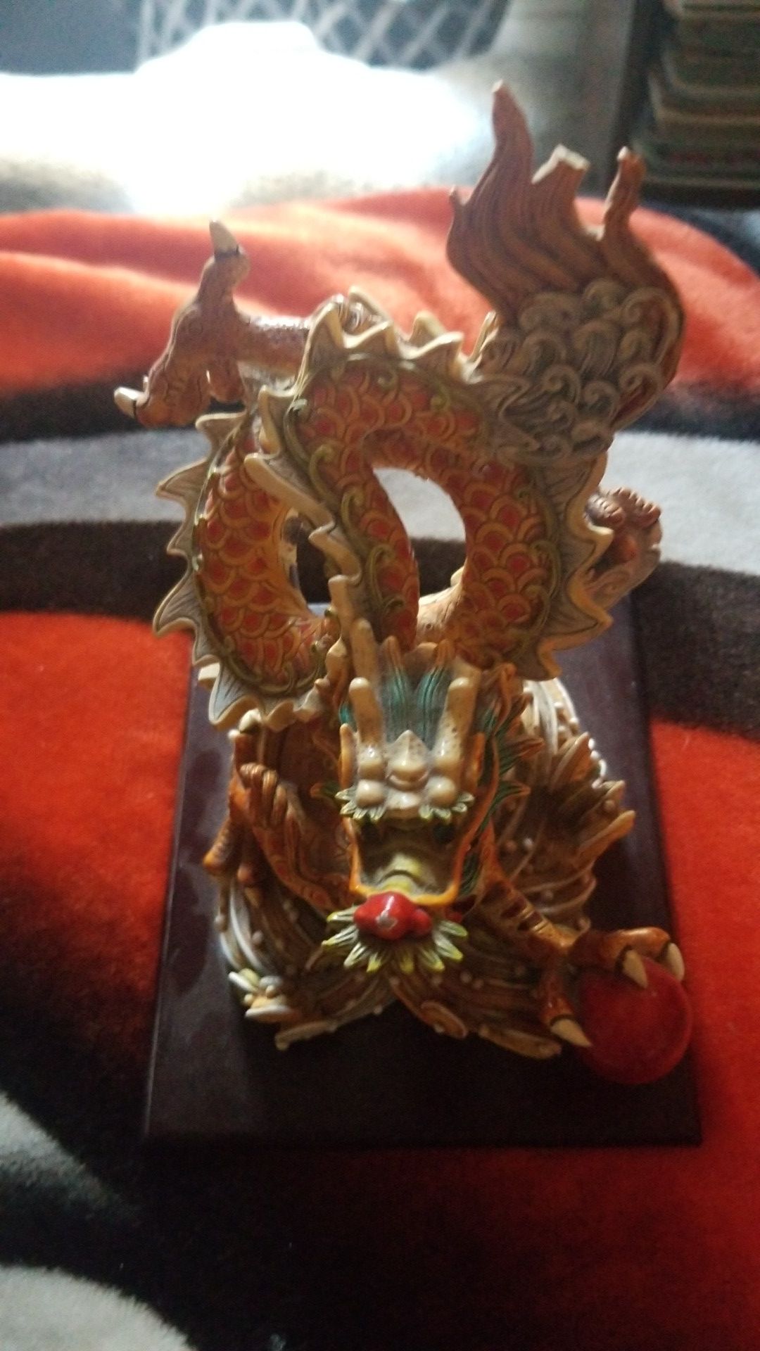 Chinese Dragon Figurine.