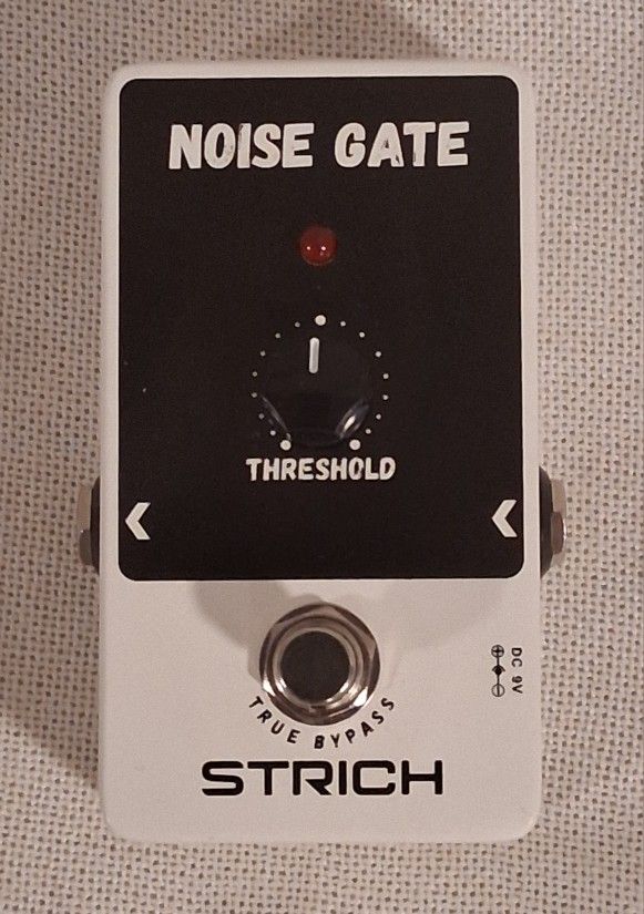 NOISE GATE Guitar FX Pedal by Strich W/ True Bypass