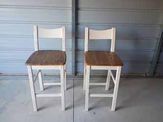 Oak bar stool