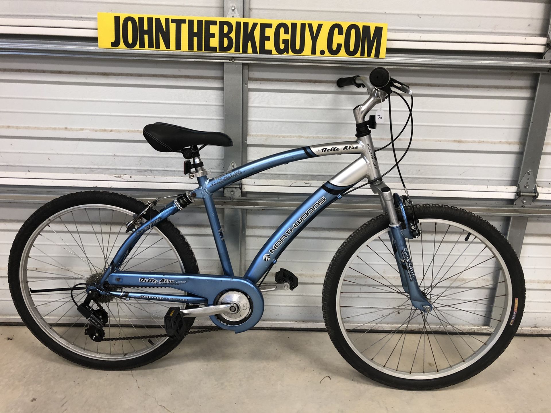 Men’s 26 inch north woods belle Aire hybrid bicycle