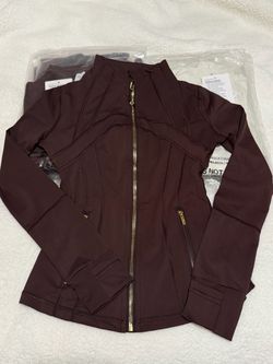 Lululemon define jacket gold zipper