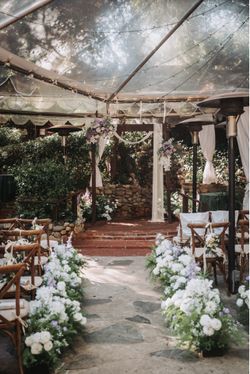 GardenStyleFauxArchFlowers Two Piece Set (One big + One small)