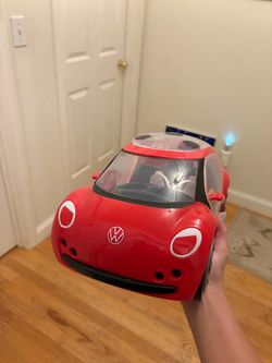 Red VW Beetle Toy Car