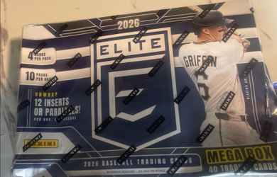 2026 Panini Elite Baseball Trading Cards Mega Box