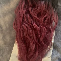 Real Human Red/Burgundy Bundles 