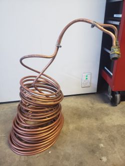 50 Foot Copper Wort Chiller