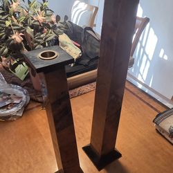 Two Candlestick Holders