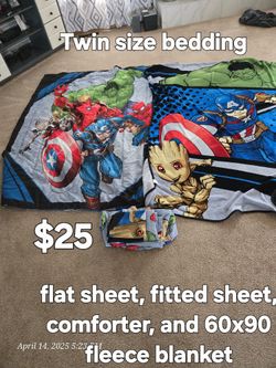 Marvel Twin Bedding