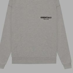 Fear of God Essentials Hoodie 'Light Oatmeal'