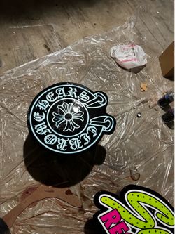 Chrome hearts wall art