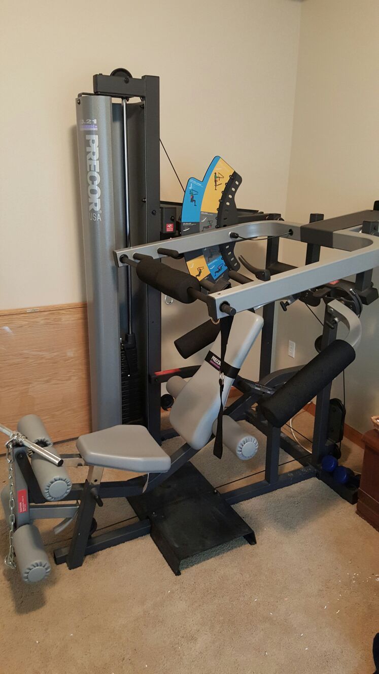 Precor 3.21 home gym sale