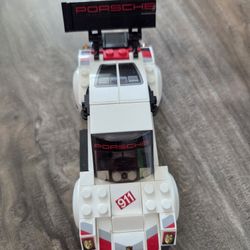 Lego Car Model With Minifigure 