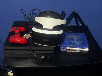 PS4 Pro + Psvr With Games