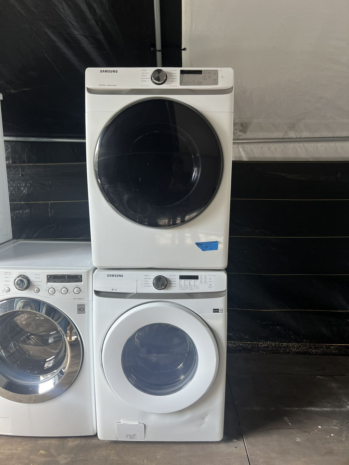 Samsung Washer&dryer Frontload Set  60 day warranty/ Located at:📍5415 Carmack Rd Tampa Fl 33610📍