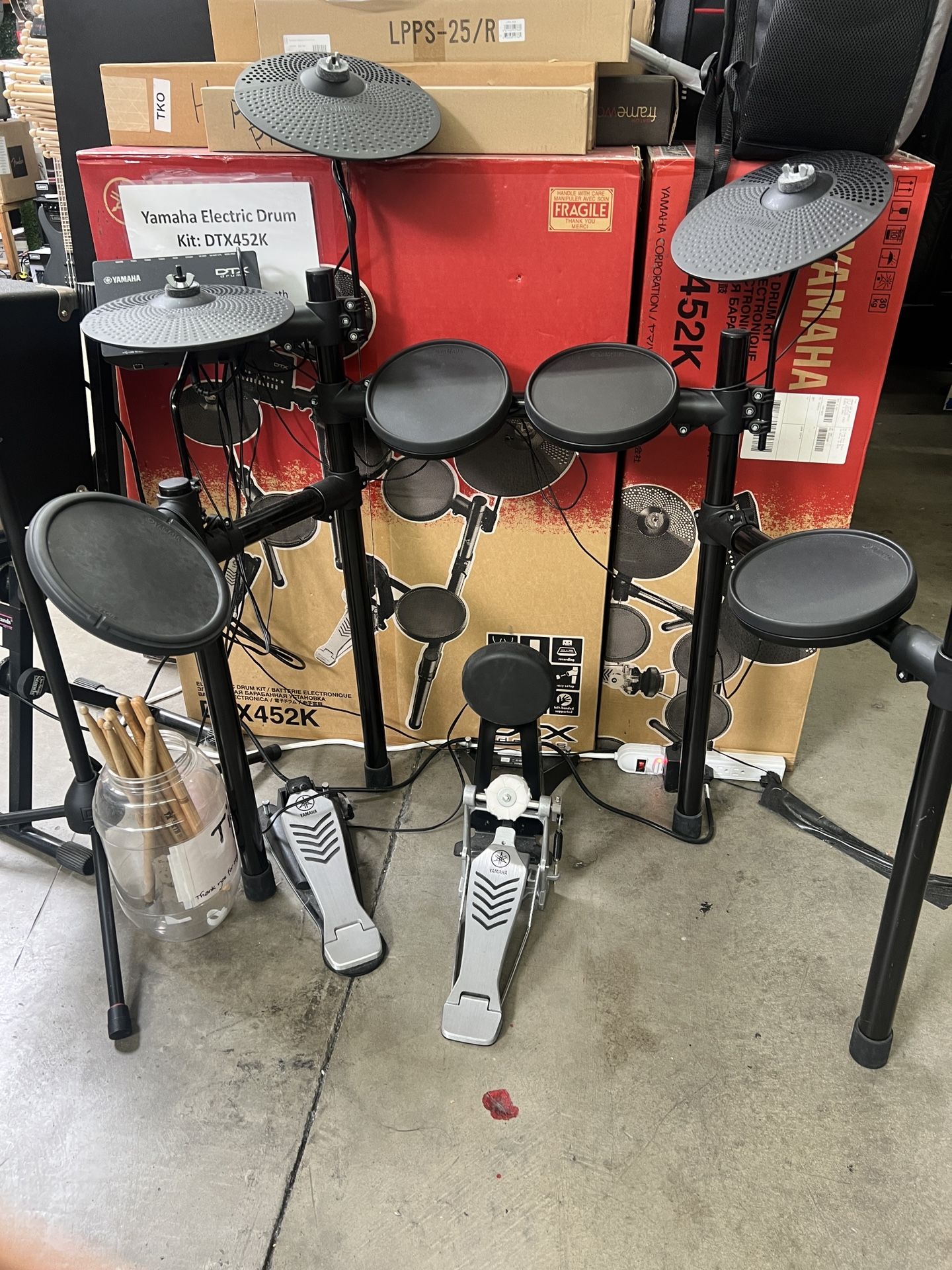 Yamaha Electric Drum Set