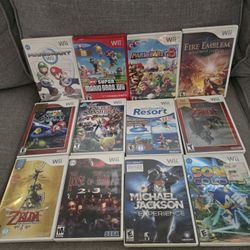 Nintendo Wii Games Mario Zelda 1st Party Nintendo