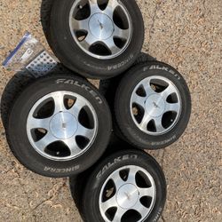 2000 Ford Mustang Rims Four With Tires