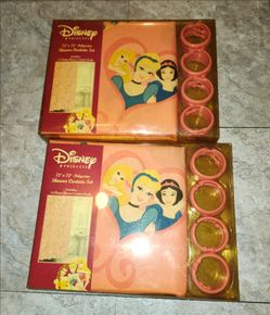 Disney princesses shower 🚿 curtains new $10each firm