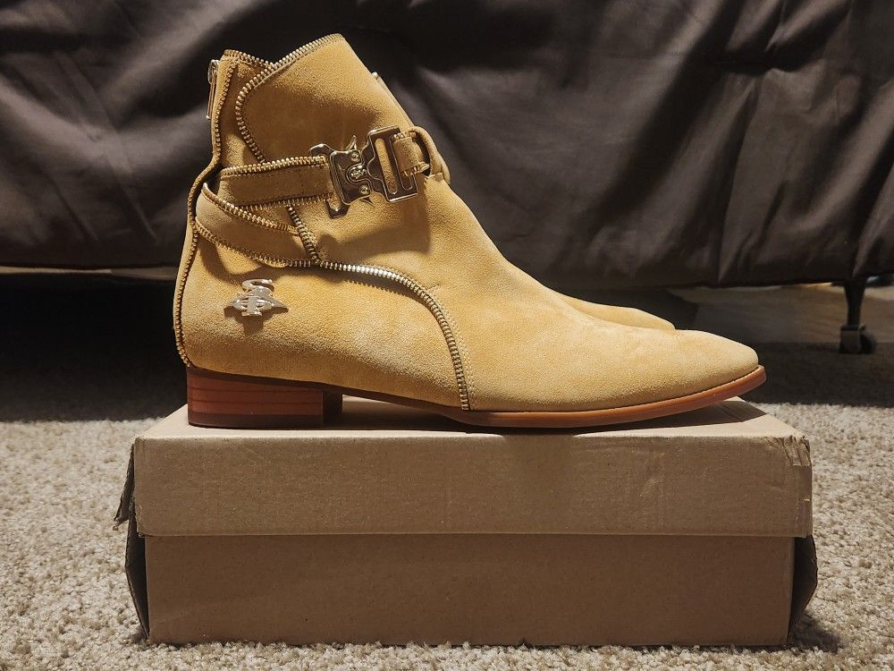 SIA Rockstar Chelsea Boots DEADSTOCK Size 12