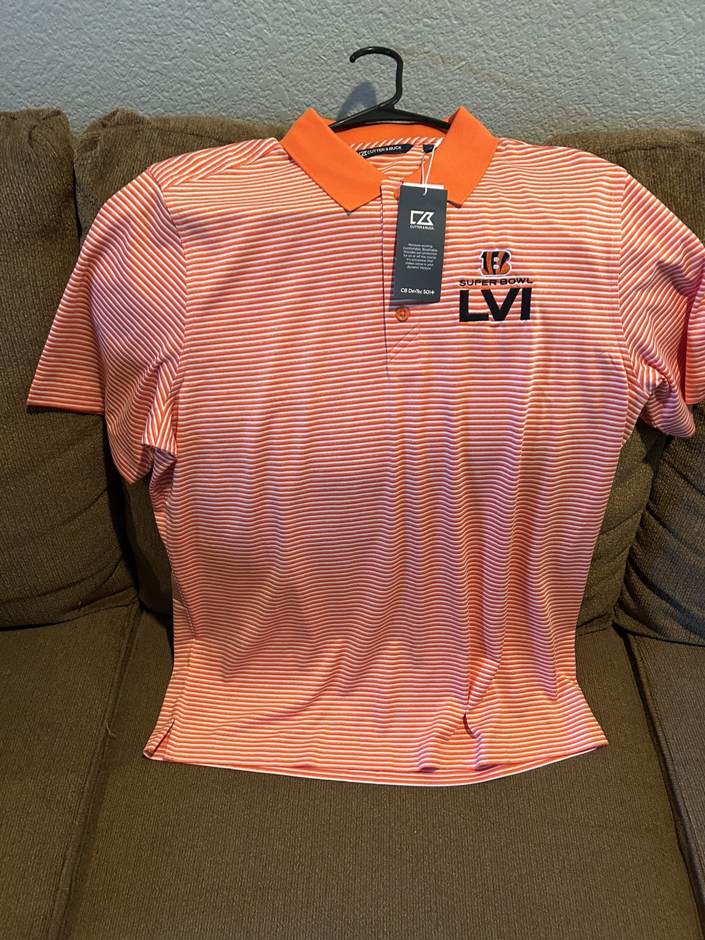 Bengals Superbowl LVI  New $25 (Polo) Lg