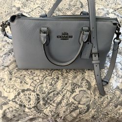 Pretty Blue Coach Purse
