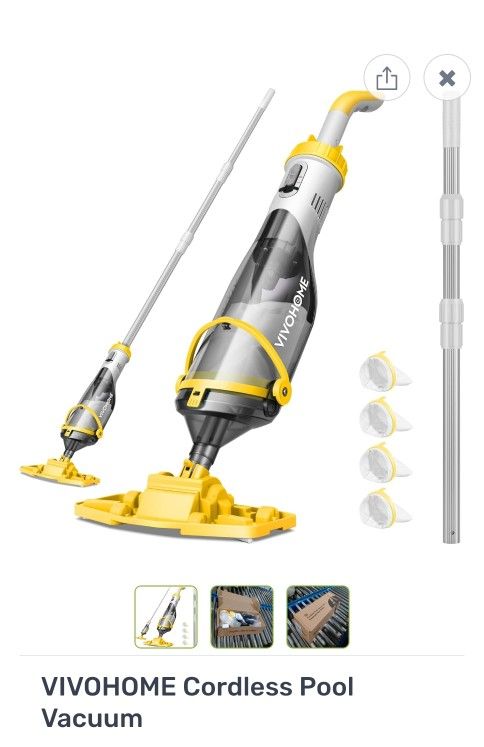 VIVOHOME Cordless Pool Vacuum