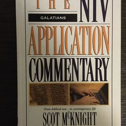 Bible Commentary . The NIV Application Commentary   (Galatians)