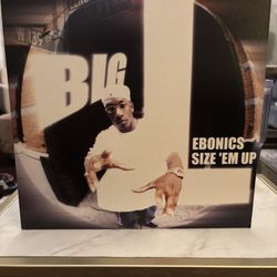 Big L – Ebonics / Size 'Em Up 12" 1998