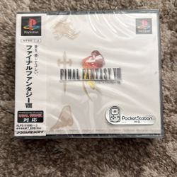 Final Fantasy 8 VIII New Sealed Japanese Version For Playstation 1