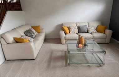 Leather couches