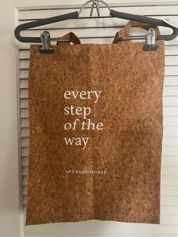 Brand New Anthropologie “Every Step of the Way” Tote Bag