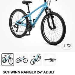 Schwinn Ranger 24” Adult Mountain Bike