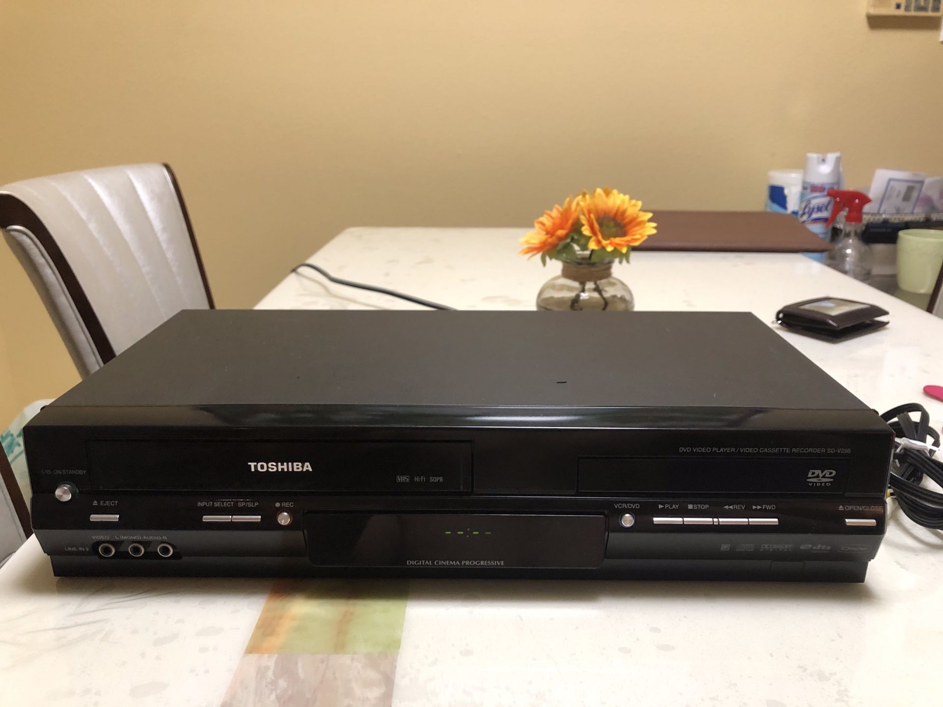 DVD VHS player