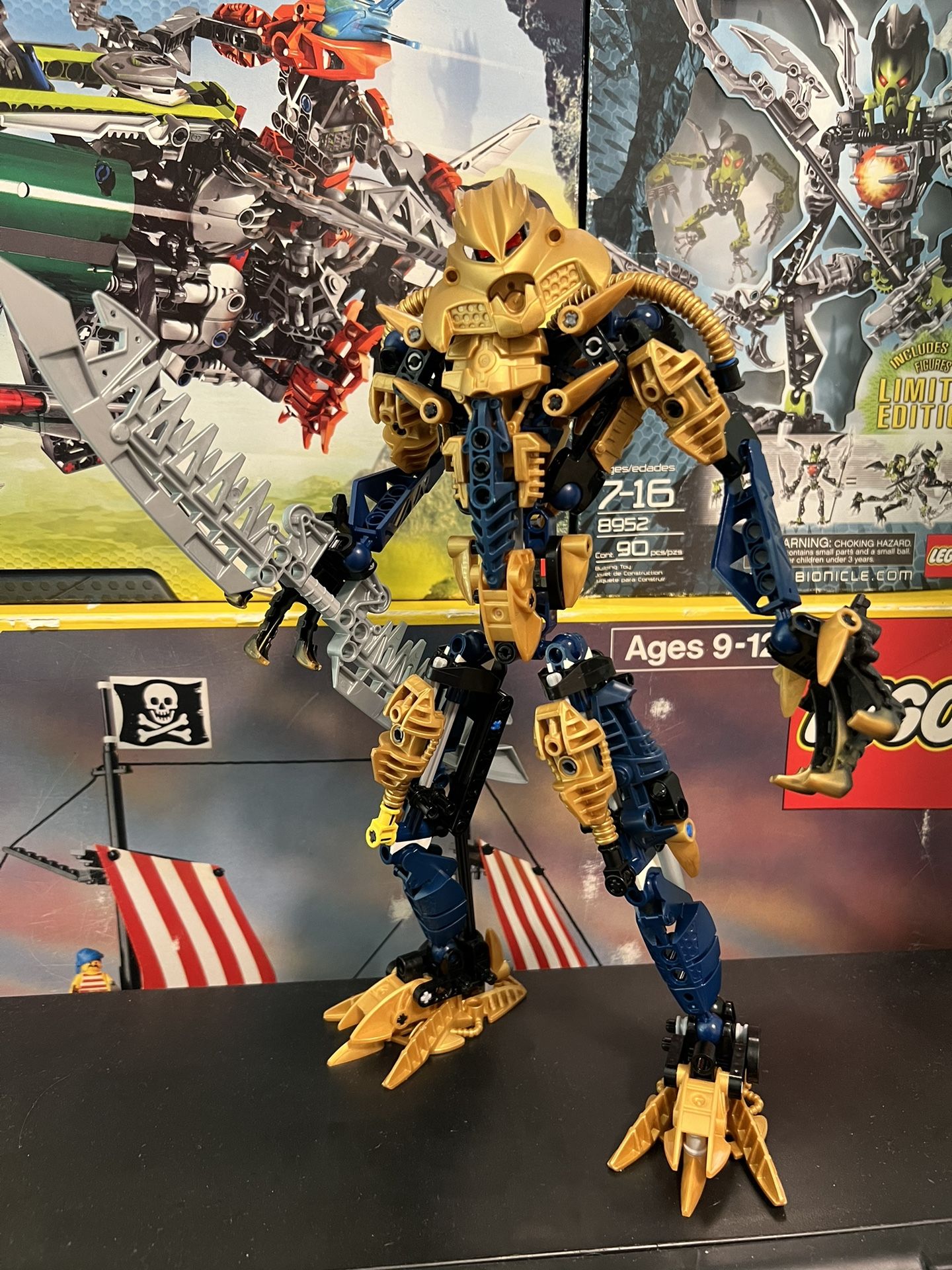 Lego Bionicle Brutaka Near Complete